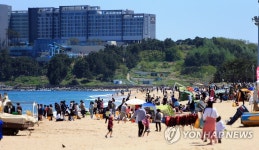 여름 같은 속초해변