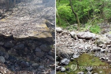 내장산국립공원백암사무소, 백양계곡 교량 3개 철거