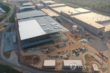 SK이노베이션 미국 조지아주 배터리 1, 2 공장 전경