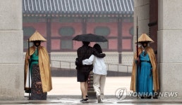 도롱이 입은 궁궐수문장