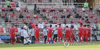 한국-레바논전, 후반전에도 워터 브레이크 타임