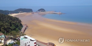개장 앞두고 말끔하게 단장된 만리포해수욕장
