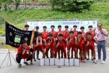 종별하키선수권대회 남고부 우승한 계산고
