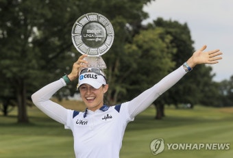 9언더파 맹추격 전인지, 마이어 클래식 3위…넬리 코르다 우승