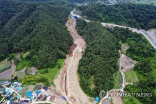 '곡성 산사태' 복구 공사 한창