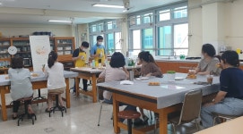 오늘은 내가 바리스타 대전 갈마중 특수학급 학생들 카페 운영