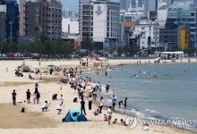 초여름 포항 영일대해수욕장