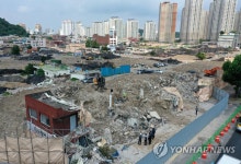 광주 1만4천곳 안전점검서 1천여건 지적…철거현장 7곳 공사중지