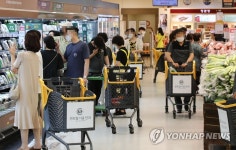 거리두기 4단계, 대형마트 식료품 매출 증가