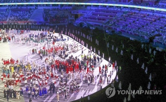 [올림픽] 선수들만 있는 개막식