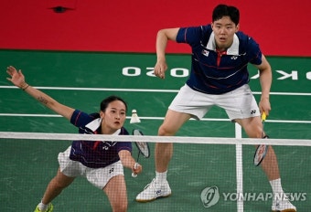 [올림픽] 혼합복식 서승재·채유정 