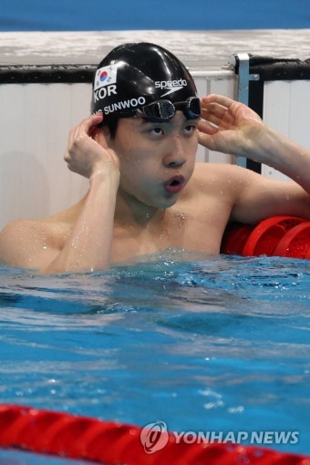 [올림픽] 황선우, 자유형 100ｍ 아시아신기록