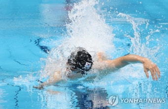 [올림픽] '황선우, 자유형 100m 5위