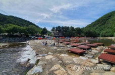 평창군, 흥정계곡 불법 행위 단속