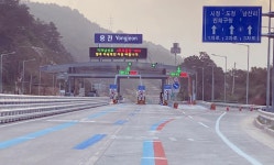 창원 지개∼남산 민자도로 개통하자마자 병목현상