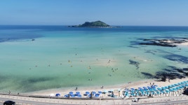 여름, 제주 바다