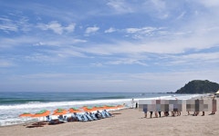 BTS 뜨니 삼척지역 해수욕장 방문객도 껑충껑충