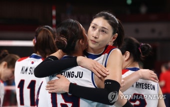 [올림픽] 울음 참는 김연경