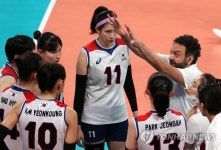 [올림픽] 작전지시 하는 라바리니 감독