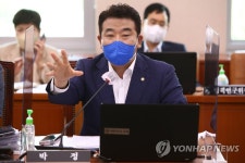 발언하는 박정 간사