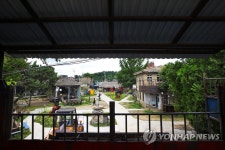 카페로 변신한 조양방직 전경