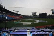 프로야구 SSG-LG 경기 우천 취소