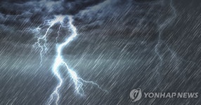 전남 영광에 호우주의보