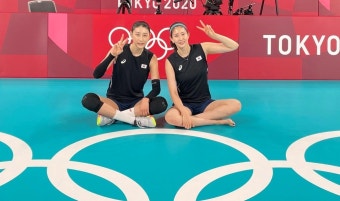 절친 김연경과 함께 꿈꿔온 '태극마크'…함께 내려놓는 김수지