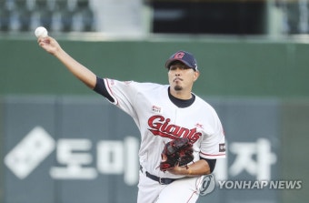 롯데 선발투수 프랑코 역투