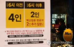 서울 거리두기 4단계 2주 연장, 백신접종자 2명 포함 4명까지