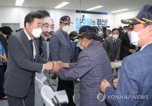 월남전참전자회 간담회 참석한 민주당 이낙연 대선 경선후보