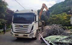 충남 대둔산·칠갑산 등 4곳에 방치된 쓰레기 339t 수거·처리