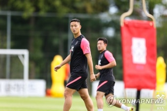 훈련하는 정승현