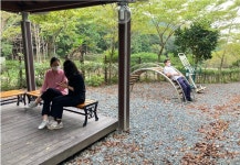 강진 보은산에 산책로 만들고 건강증진 쉼터 정비