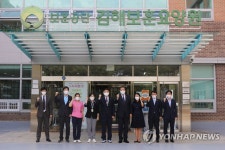 황기철 국가보훈처장, 김해보훈요양원 현장 방문