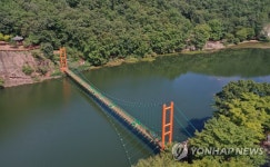함안군 입곡군립공원 출렁다리
