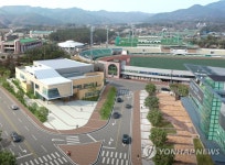 경남 고성군 반다비 체육문화센터 조감도