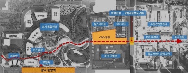 경기융합타운∼수원컨벤션센터 지상·지하로 연결…주차장 공유