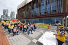 고창 주민들 닭가공 업체 동우팜투테이블 고창산단 입주 반대