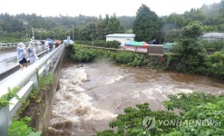 태풍 오기도 전 물폭탄…제주 곳곳서 피해 발생