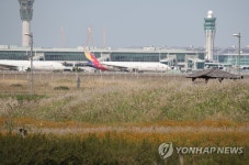 인천공항 하늘정원에 찾아온 가을