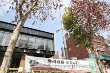 북가좌동 가로수 고사 건물관리인 송치…제초제 뿌려
