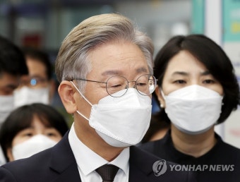 인천의료원 방문한 이재명 경기도지사