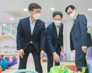 영등포구청장, 탁트인 맘스가든 현장 방문