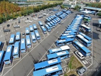 파업에 멈춘 시내버스