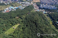 김포 장릉 전방에 조성되는 신축 아파트 단지