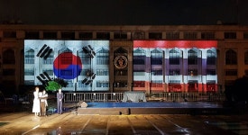 개천절에 방콕에서 울려 퍼진 아리랑…태권도 시범엔 갈채