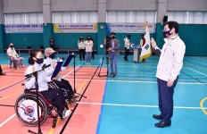광주 장애인선수단 결단식…22개 종목에 286명 출전