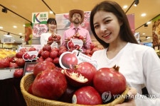 미국 캘리포니아 석류 출시