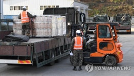 군 요소수, 1군수지원여단 적재